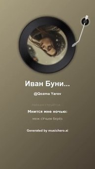 Иван Бунин Метель 1