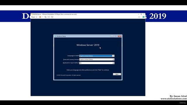 dba_2.10. Download and Install Windows Server (2019)