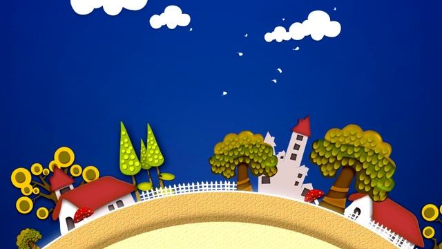 Детский футаж Городок