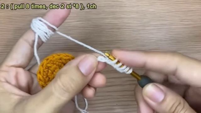 Цветок крючком