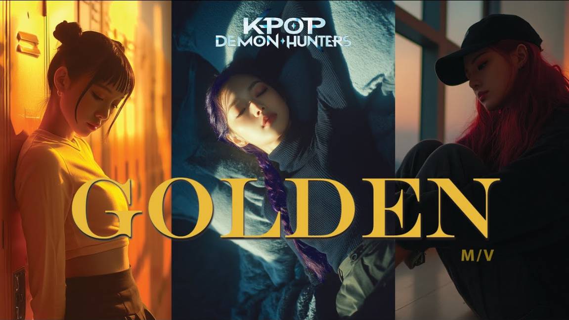 KPop Demon Hunters-Huntrix "Golden" live-action