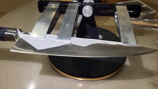 Заточка шеф ножа.