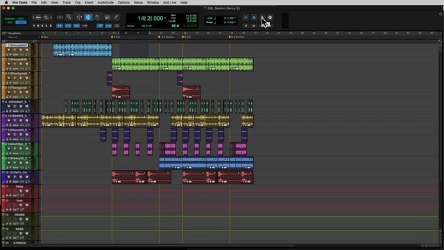Монтажные инструменты и режимы в Pro Tools
