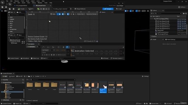 5. Designing the Mouse Cursor Widget