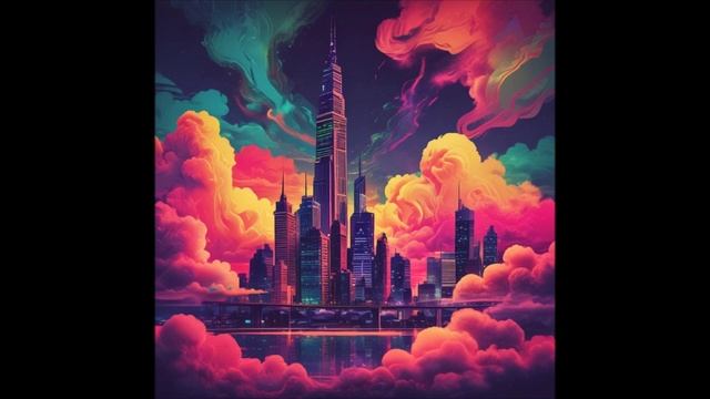 Skyline’s burning in neon flames