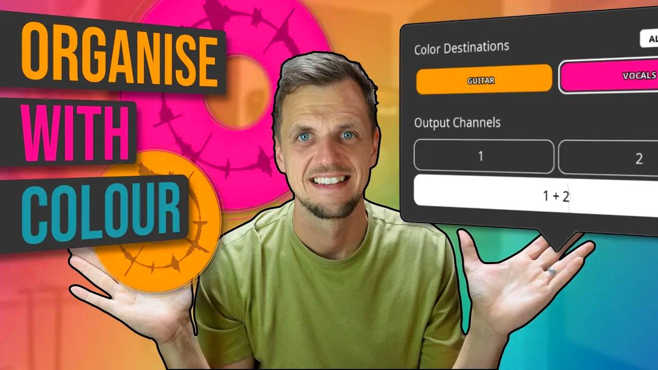 Loopy Pro v2: How to Use Colour Destinations to Organise Your Loops