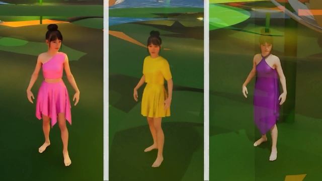 Коллекция цифровой одежды студентки СПбГУПТД для героини игрового проекта «Приключение Лили»