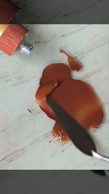 Масляная краска Блонье Охра красная