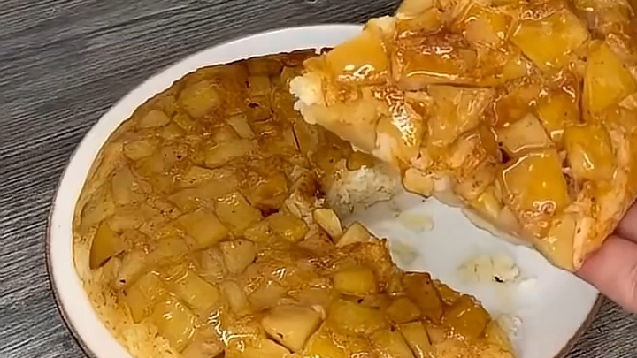 ПИРОГ из 1 яйца без духовки...🥧🍎🍶😋 Рецепт в описании ✍️