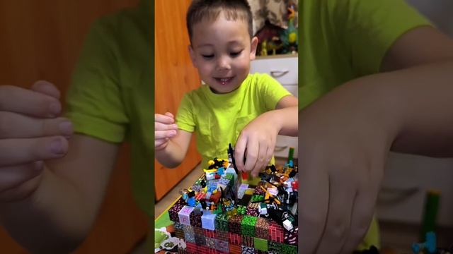 Minecraft* магнитные кубики ОСТАПА