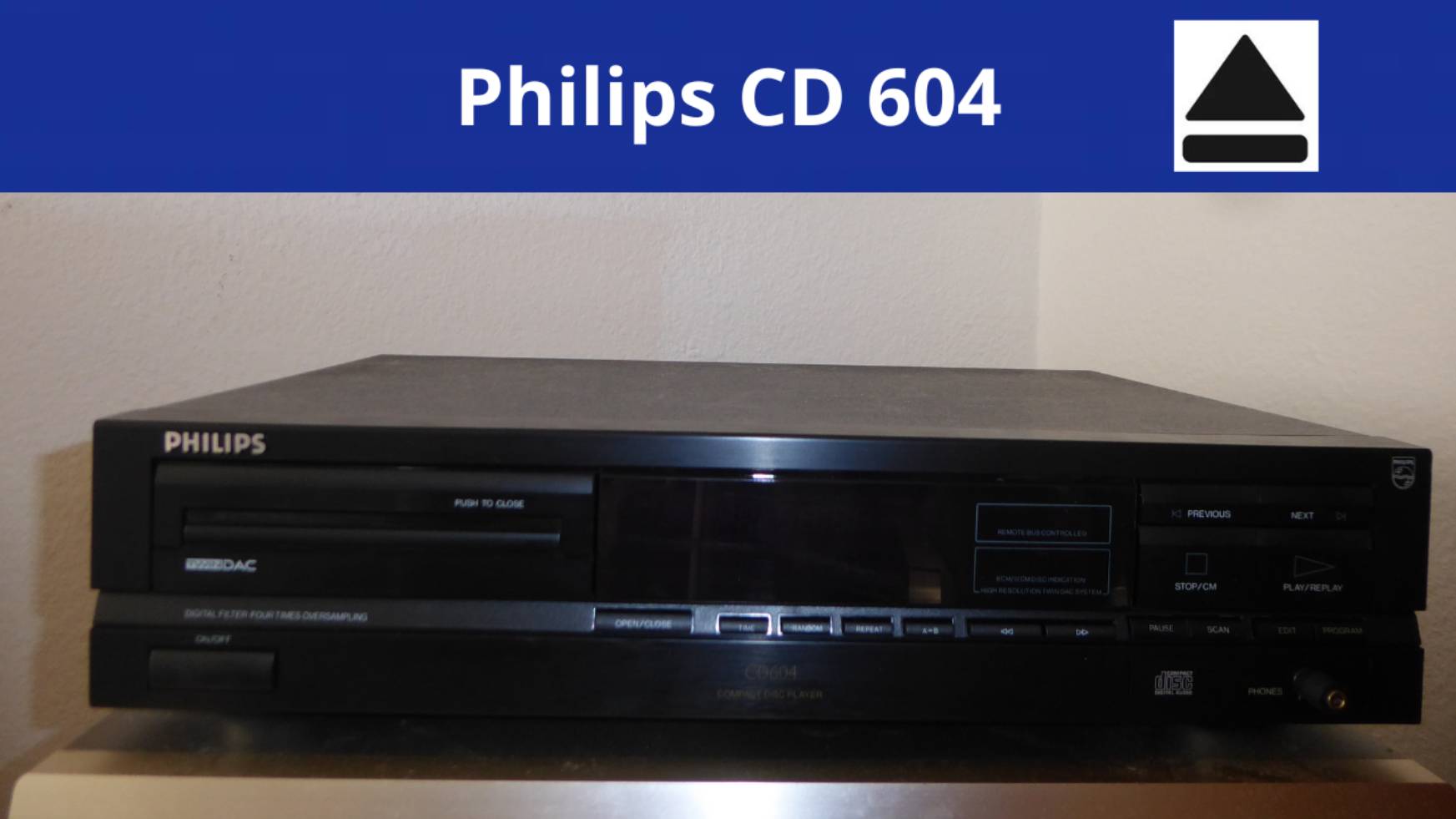 Philips CD 604 CD-Player