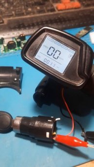 Электровелосипед ASKMY U14. Ручка газа, бортовик.