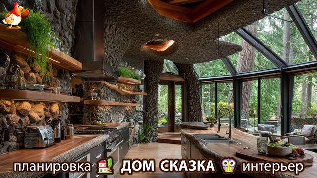 Сказочный дом мечты – 3D идея для вдохновения с планировкой и интерьером 🏡🏚️🏠 вариант (272)