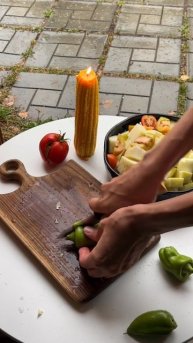 рагу и ребра в аэрогриле