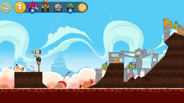 я играю в Angry Birds часть 42