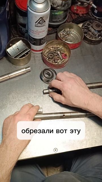 Кастомный ремонт лебедки Warn DC, когда деталь не купить #LebedkaService #ЛебедкаСервис