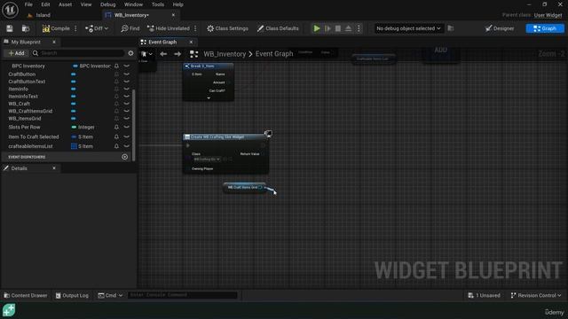 51 - Add Crafting Slots Widget