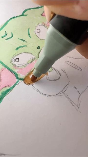 #творчество #рисование #простойрисунок #милыйрисунок #рисунокза5минут#мастерйода#звездныевойны