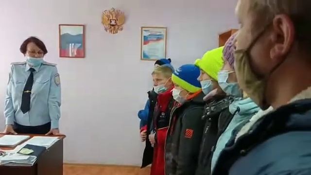 Экскурсия в отдел МВД