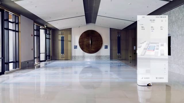 Allybot C2 - Робот для уборки с ИИ для коммерческого использования