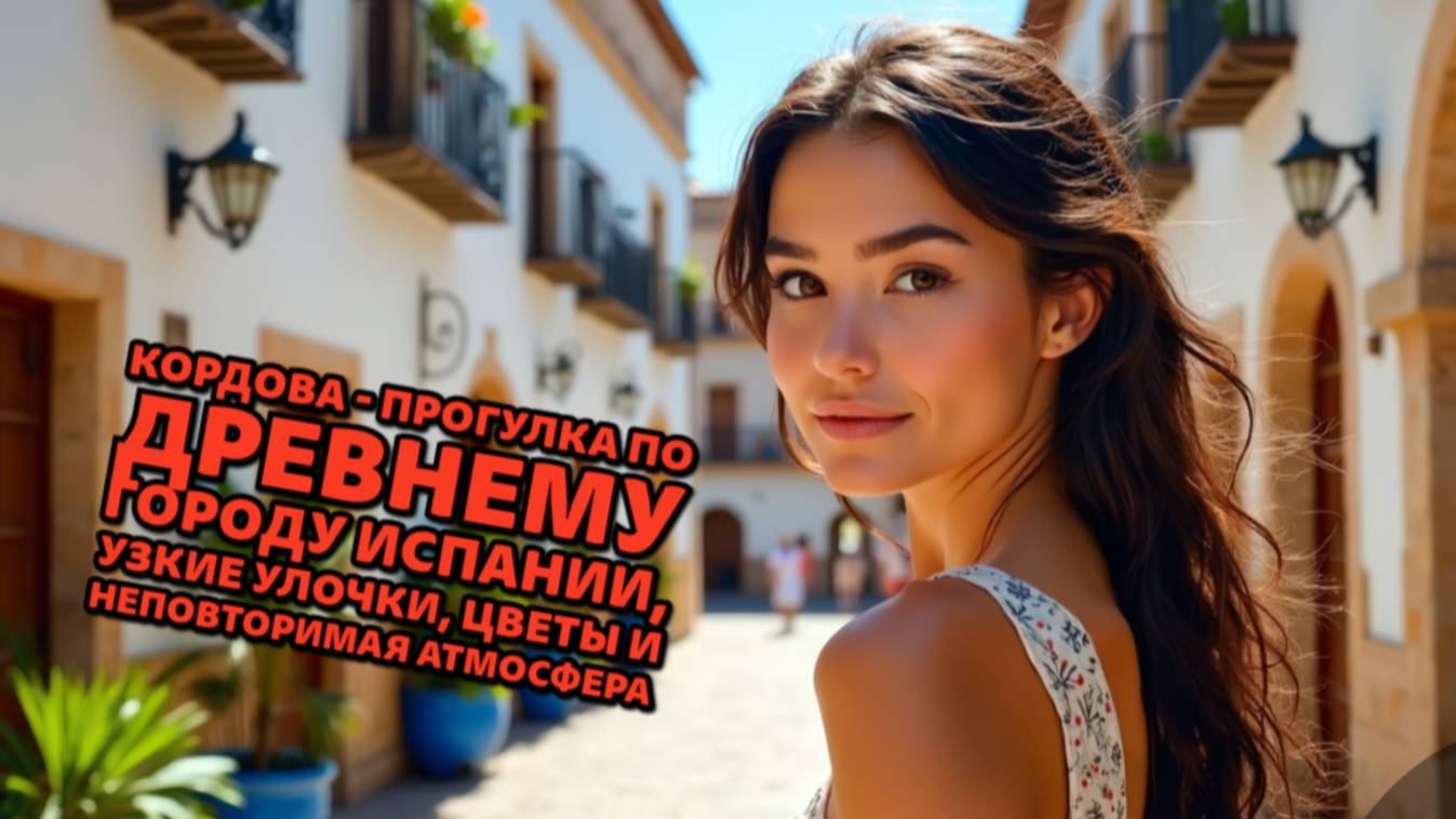 Кордова - прогулка по древнему городу Испании, узкие улочки, цветы и неповторимая атмосфера