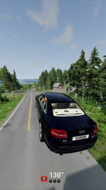 Ауди А8 2000х годов перевозчик , BeamngDrive