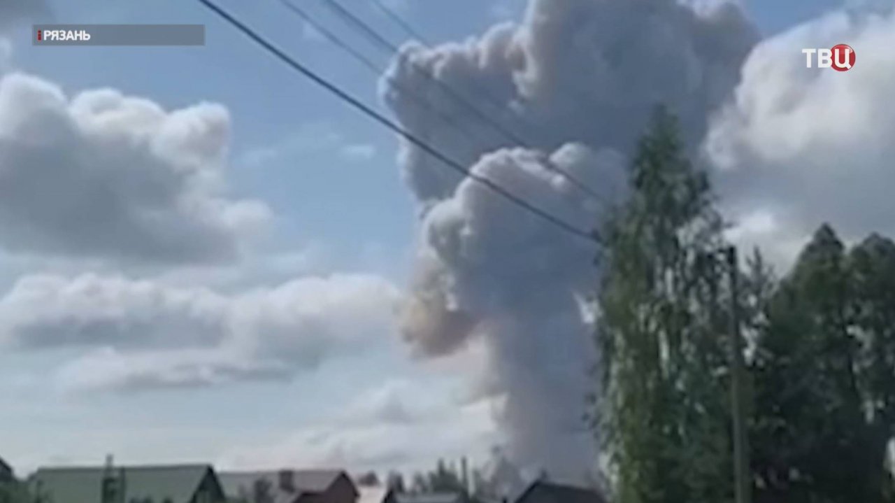 Пять человек погибли при взрыве и пожаре на заводе в Рязанской области / События на ТВЦ