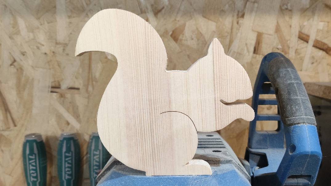 Белка из дерева заготовка