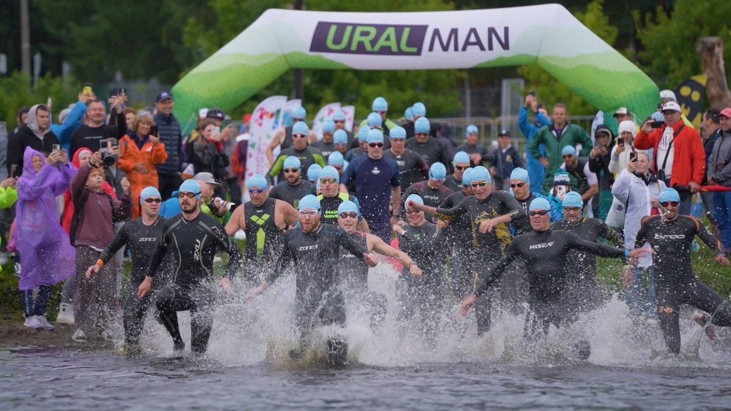 Отчетный ролик Сысертский триатлон URALMAN 2025. Короткий ролик