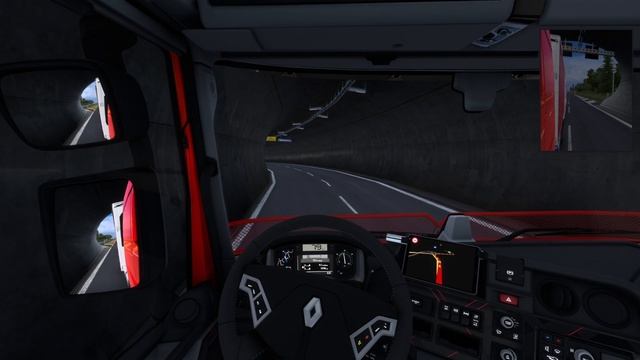 Euro Truck Sumulator 2. (Кристиансанн - Вёкше. 771км)