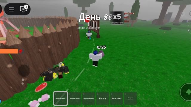 ROBLOX 99 ночей в лесу + база культистов+ сова + НЛО + без мяса, втроем база АФК вторая часть
