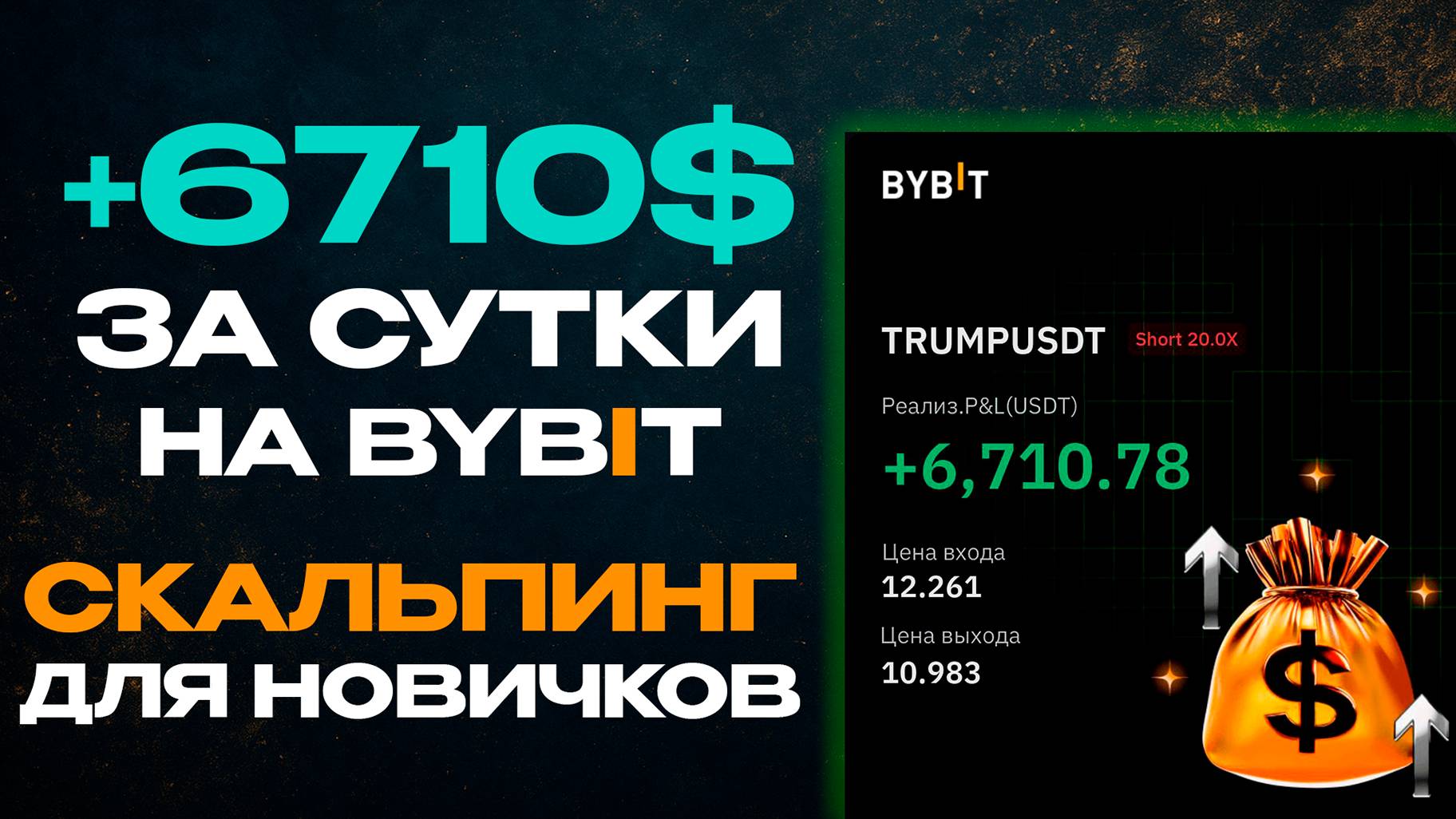 Скальпинг на Bybit с нуля | Готовые сетапы + обзор BTC и ETH