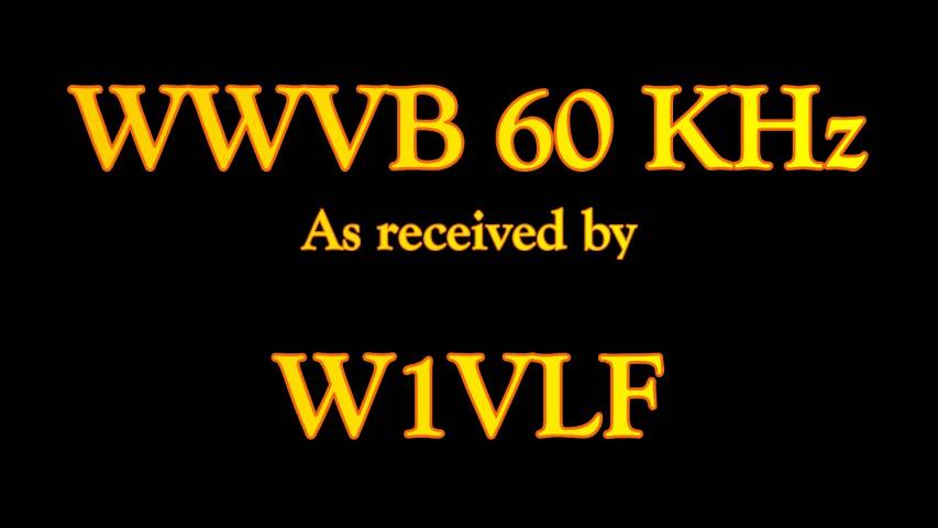 NEW Passive Antenna for WWVB VLF and LF and a Band scan