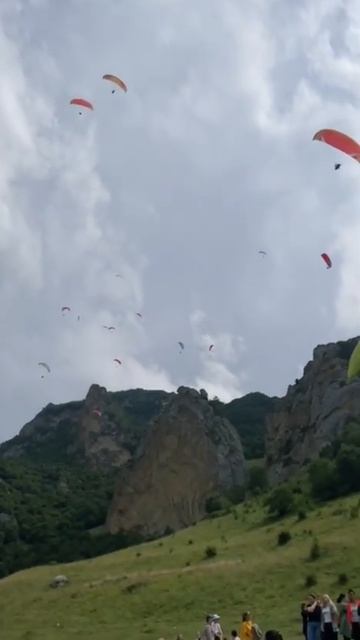 Полёт на параплане в Чегеме