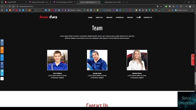 Шаблон Sonic 2025 – скачайте бесплатно