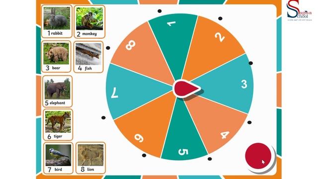 Урок 2. Игра на запоминание и отработку животных.