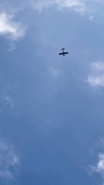 Полёт на самолете як52