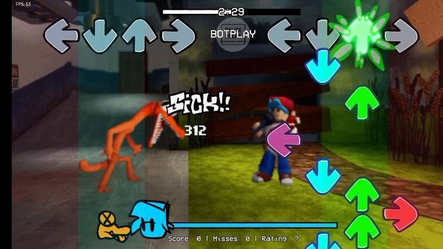 fnf vs радужные друзья