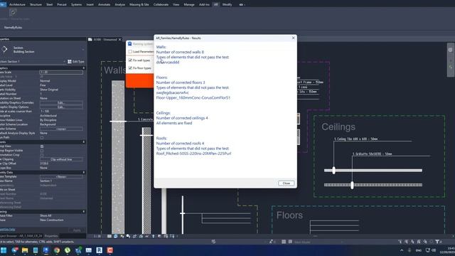 Architecture System Families. Names by rules
