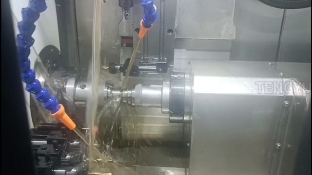 Tengyuecnc's channel | DS46-36 dual spindle machine