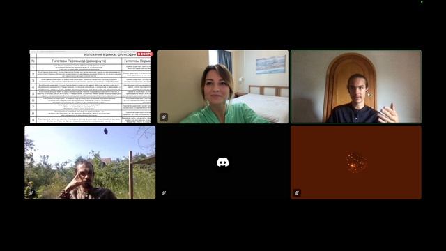 Совместное чтение «Первоматерия, первопроявление и динамис в свете гилозоики» М.А.И. Часть 1