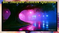 Бог говорит голосом красоты