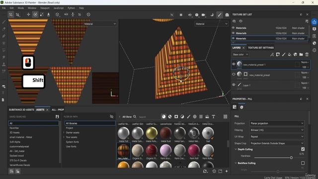 1 -Lesson 24 - Substance UV Projections & Efficient Layouts
