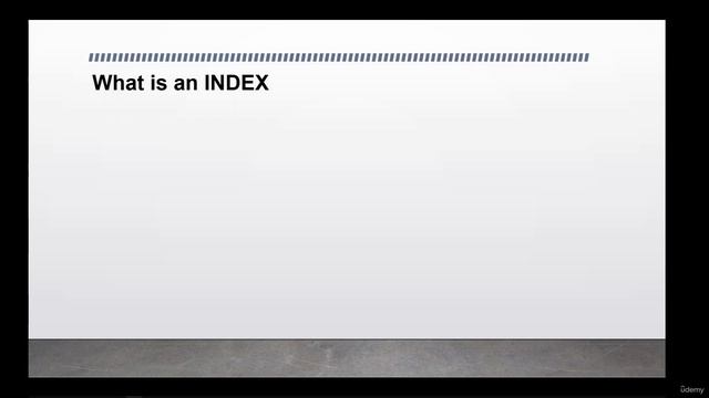 dba_6.17. What is an INDEX