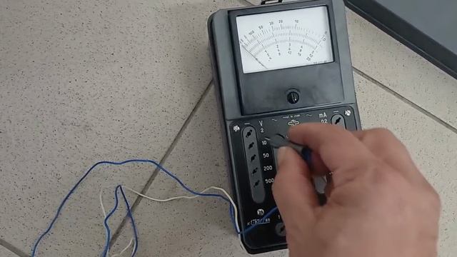 Физика СССР: учебный вольтметр (рабочий!)