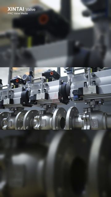 DN80PN16 Пневматический односторонний шаровой кран - XINTAI #Шаровой кран