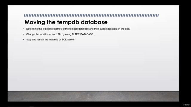 dba_7.8. What is tempdb Database