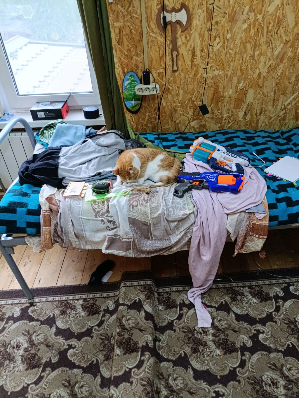 показывают подписчикам как я делаю место для видео