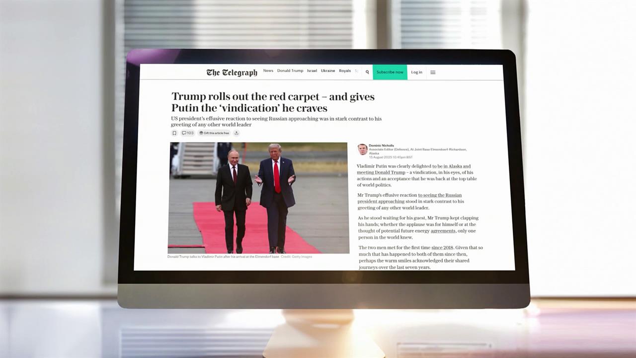 Мировые СМИ сходятся во мнении: встреча Дональда Трампа и Владимира Путина имеет историческое зна...