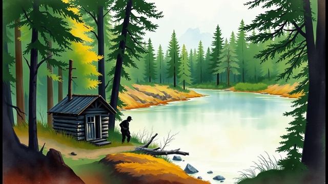 В таёжной глуши ст НейроБар муз Нейросеть